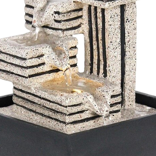 Fonte De Água De Mesa Elétrica Simulação Rockery