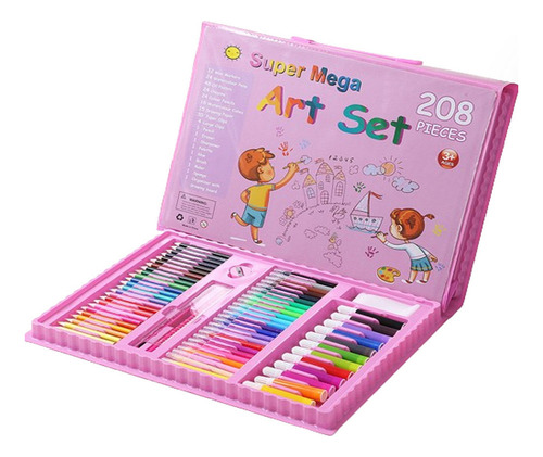 Juego De Brochas Con Férulas, 208pcs, Pintura De