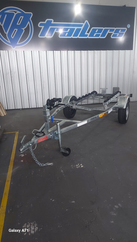 Trailer Homologado Para Moto De Agua Con Rolos. Galvanizado