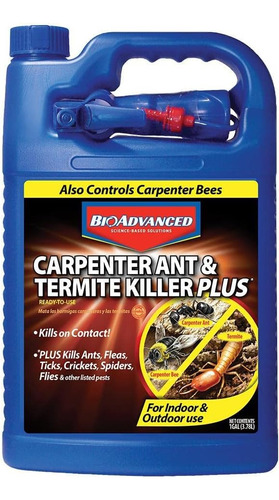 Bioadvanced Carpenter Ant & Termite Plus Para Insectos 3.78l