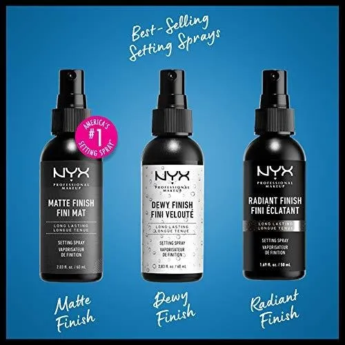 Spray Fijador De Maquillaje Profesional Nyx Dewy
