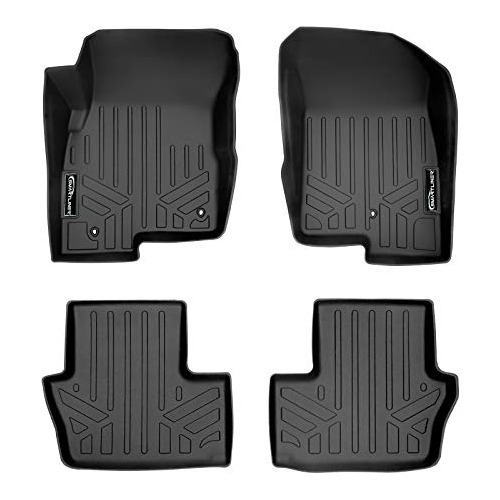 Tapetes - Maxliner Floor Mats 2 Row Liner Set Black For 2017