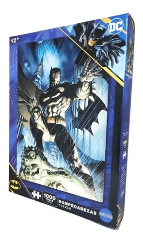 Rompecabezas Batman En La Lluvia 1000 Piezas - Vulcanita