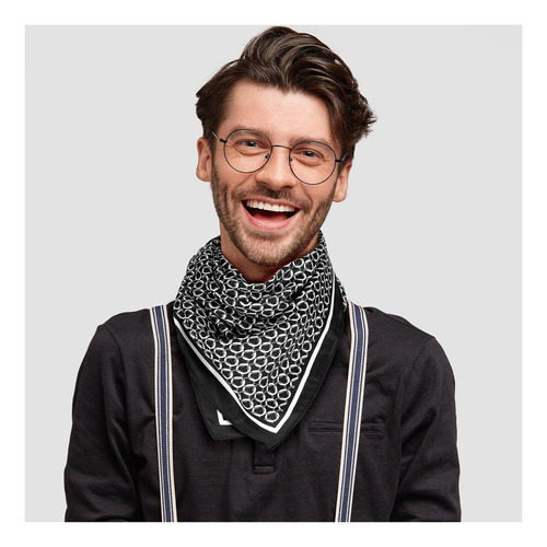 Eiysee275 × 275 Silk Feel Square Buff For Men,