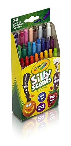 Crayola 24 Ct. Los Aromas Tonta Mini Twistables Perfumadas C