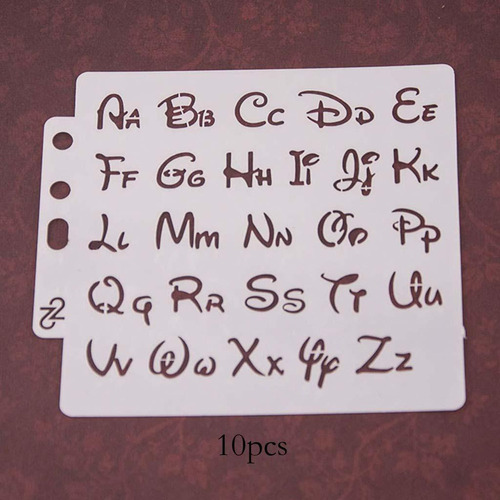Dp 10 Plantillas Reutilizables For Letras Del Alfabeto