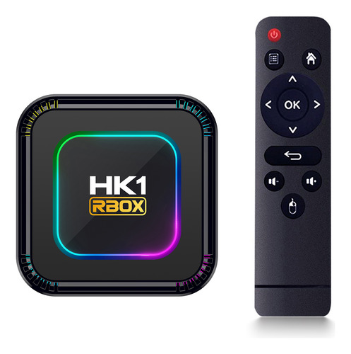 Reproductor De Vídeo 8k Led Rk3528 Rbox Hk1 Box 13.0 Quad-co