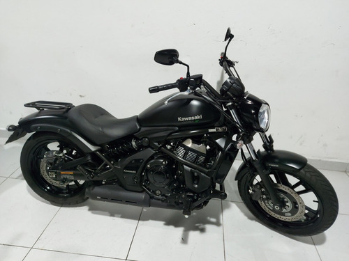 Imagem 2 de 11 de Kawasaki Vulcan S 650 Abs Preta 2020