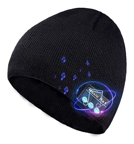 Imagen 1 de 2 de Fino Gorro Audífonos Bluetooth 4 Colores Llamadas Música