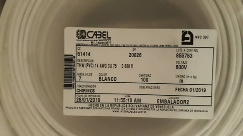 Cable #14 Cabel Thw
