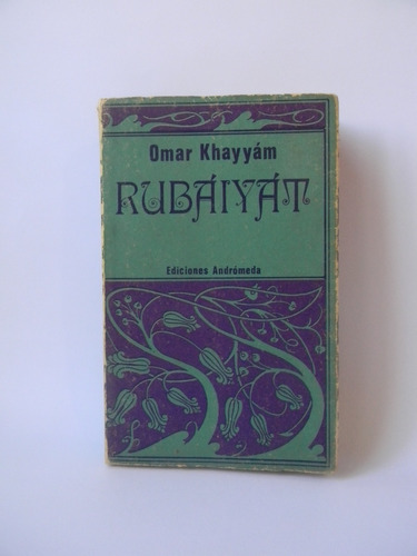 Rubaiyat Omar Khayyám Ediciones Andrómeda