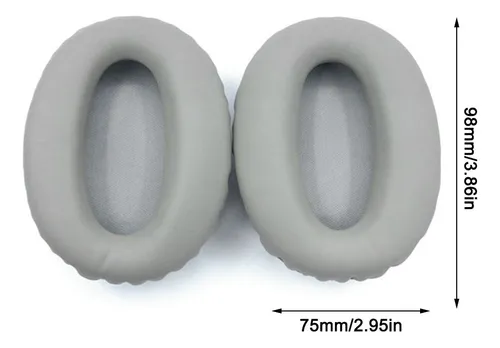 Almohadillas De Piel Proteica Para Sony Mdr-1000x Wh-1000xm2