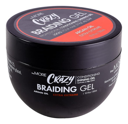 The More Crazy Conditioning - Gel De Trenzado Brillante Con 