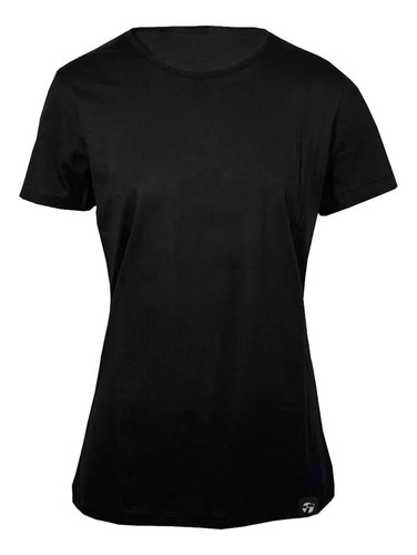 Topper Remera Mujer - Mc Basic Ngro