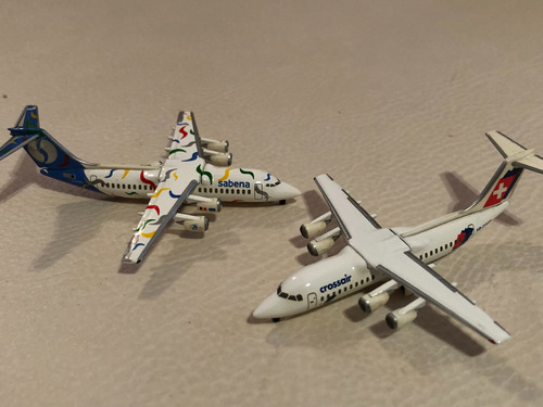 Avión Herpa Wings Exclusivo Bae 146-300/rj 100 Ed.limitada