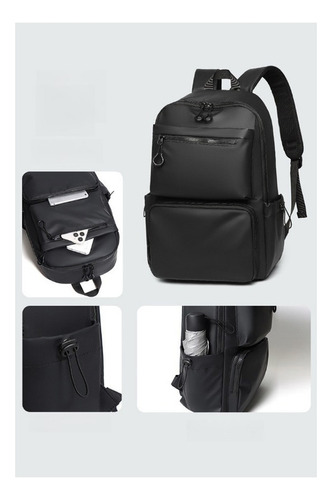 Mochila Impermeable Para Ordenador Portátil A La Moda Para Hombre