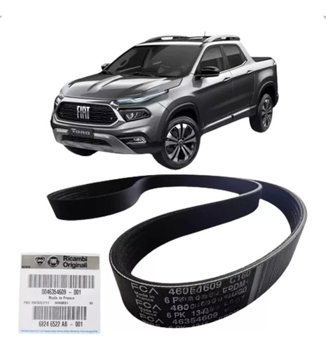 Kit Correias + Bomba Dagua Toro Compass Renegade 2.0 Diesel