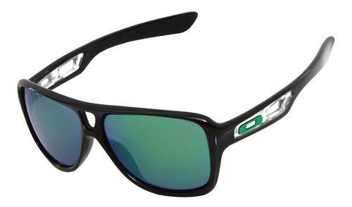 Gafas Oakley Dispatch 2 de color negro pulido y lente de iridio color jade