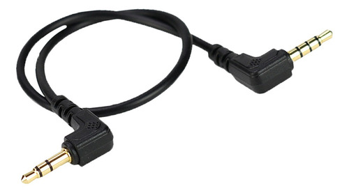 Imagen 3 de 8 de Cable De Sonido Estéreo Trs En Ángulo De 3,5 Mm 1/8 A De