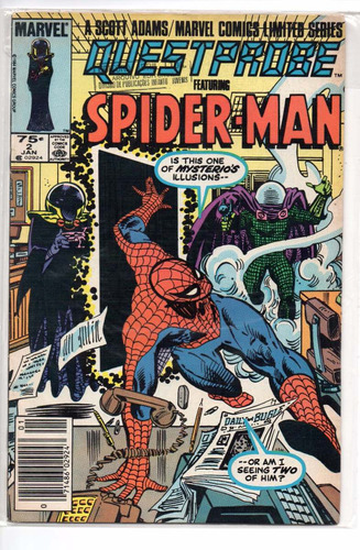 Questprobe Featuring Spider-man N° 02 - Em Inglês - Editora Marvel - Formato 17 X 26 - Capa Mole - 1964 - Bonellihq 2 Cx452 H23