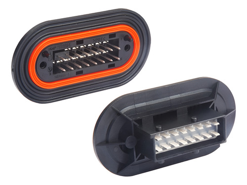 Conector E Terminal Header Mercedes Modulo Pld 16 Vias Macho