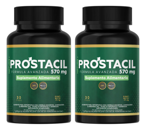 Próstacil Pack 2 Un 100% Original Bio Prost L Fortex Urotrin