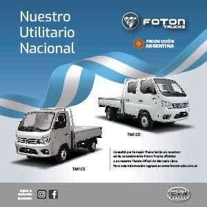 Imagen 16 de 18 de Foton Tm1 Hd Cabina Doble Dual 2t