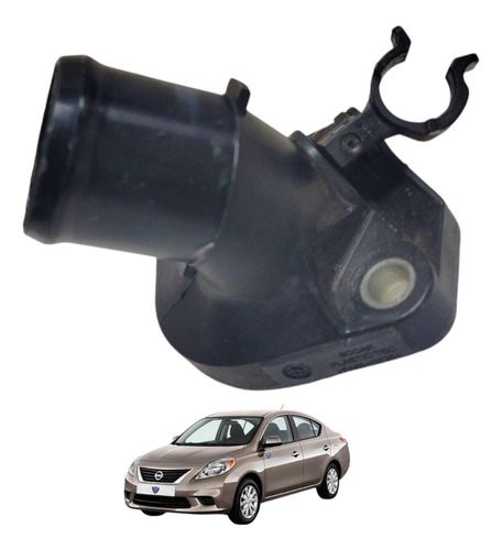 Carcaca Valvula Termostatica Nissan Versa 2012 Usado