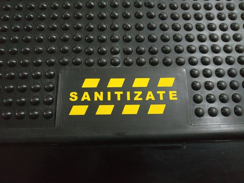 Tapete Sanitizante Modulo Desinfección+modulo Secado 73x44cm