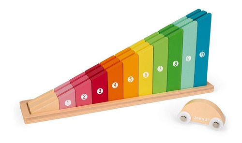 Juego Didáctico De Madera Aprendiendo A Contar Janod