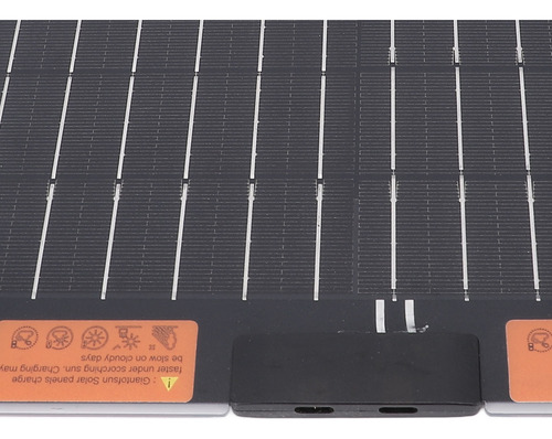 Panel Solar De 10 W, Puertos Duales Tipo C, Salida De 5 V2a
