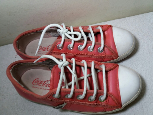 Tênis Coca Cola N.35 Rosa Original