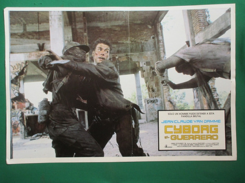 Jean-claude Van Damme Cyborg El Guerrero Cartel De Cine 1