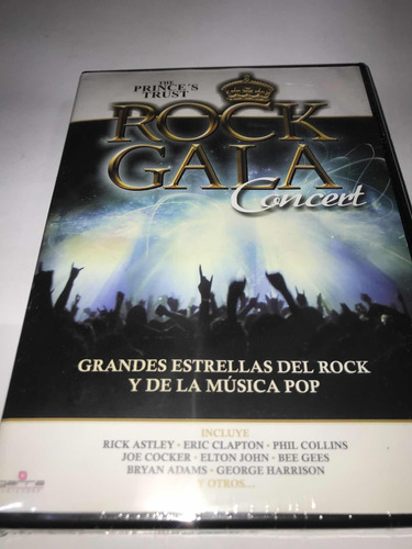 Rock Gala Concert Varios Interpretes Dvd Nuevo Cerrado