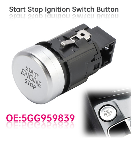Botón De Encendido Para Vw Golf Mk7 Gti R32 13-17