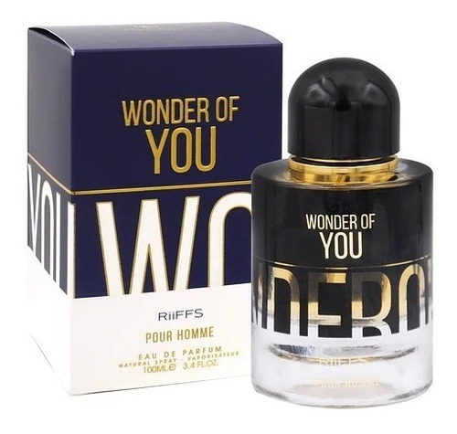 Perfume Riiffs Wonder Of You Azul Edp 100ml Masculino (árabe)