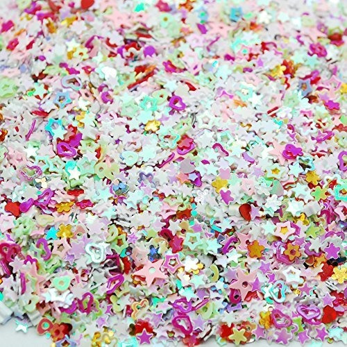 Colorido Manicura Glitter Confetti 1.8oz / 50g Mixed Shapes