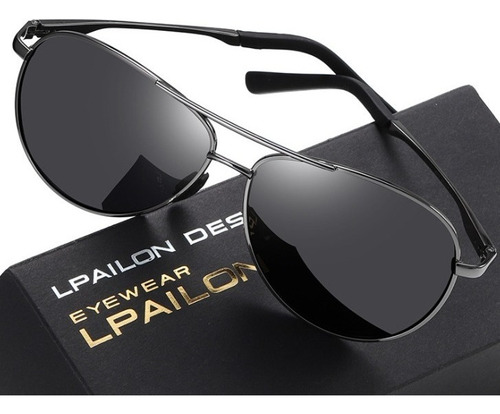 Lentes Sol Original For Hombres Aluminio Gafas Polarizadas