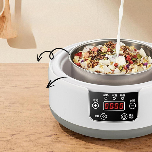 Fabricante De Iogurte Automático 1.2l Multifuncional Natto