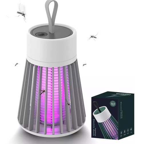 Lámpara Mata Mosquitos Killer Eléctrico Recargable Led