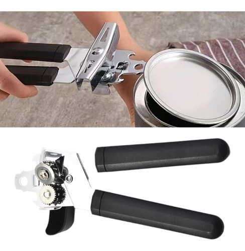 Abrelatas Manual Con Antideslizantes Cómodas, Herramienta