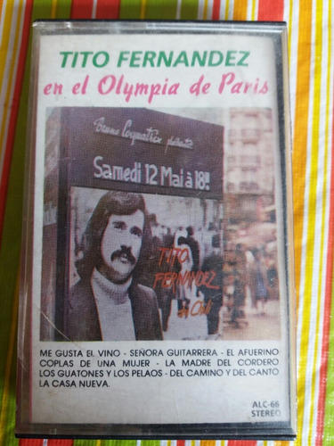 Cassette De Tito Fernandez En El Olympia (576
