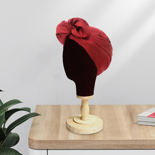 ( Cabeza De Mujer Turbante Sombrero Nudo Capó Gorras Ligero