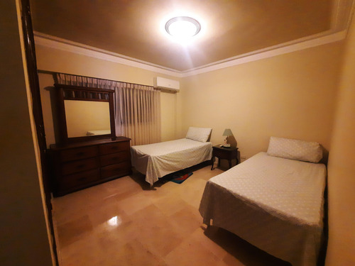 Se Renta Apartamento Amueblado 3 Habitaciones En La Av. Anacaona
