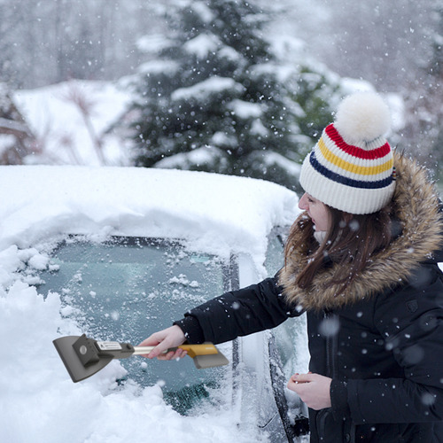 Pala De Nieve En L, Pala De Hielo, Para Raspar Nieve Y Glase