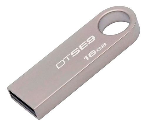 Kingston Memoria Usb 2.0 Dtse9 16gb Metal Mayoreo +