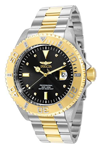 Invicta Pro Diver Quartz Black Dial Men's Watch 37015