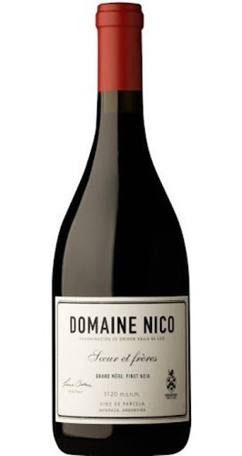 Vino Pinot Noir . Domaine Nico Grand Mere ( Mendoza ) 2018