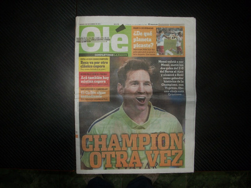 Messi - Records - Goles - Hat Trick - Etc. Coleccion - X Dos (Usado)