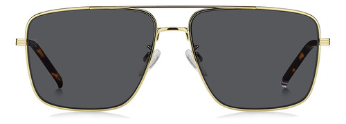 Lentes Sol Tommy Hilfiger Hombre Gold 206773j5g59ir